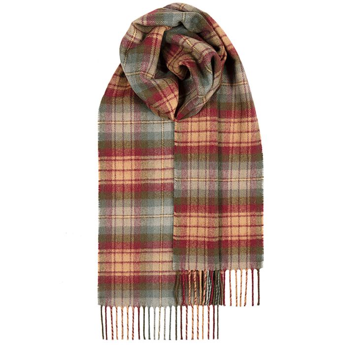 Auld Scotland Tartan Lambswool Scarf