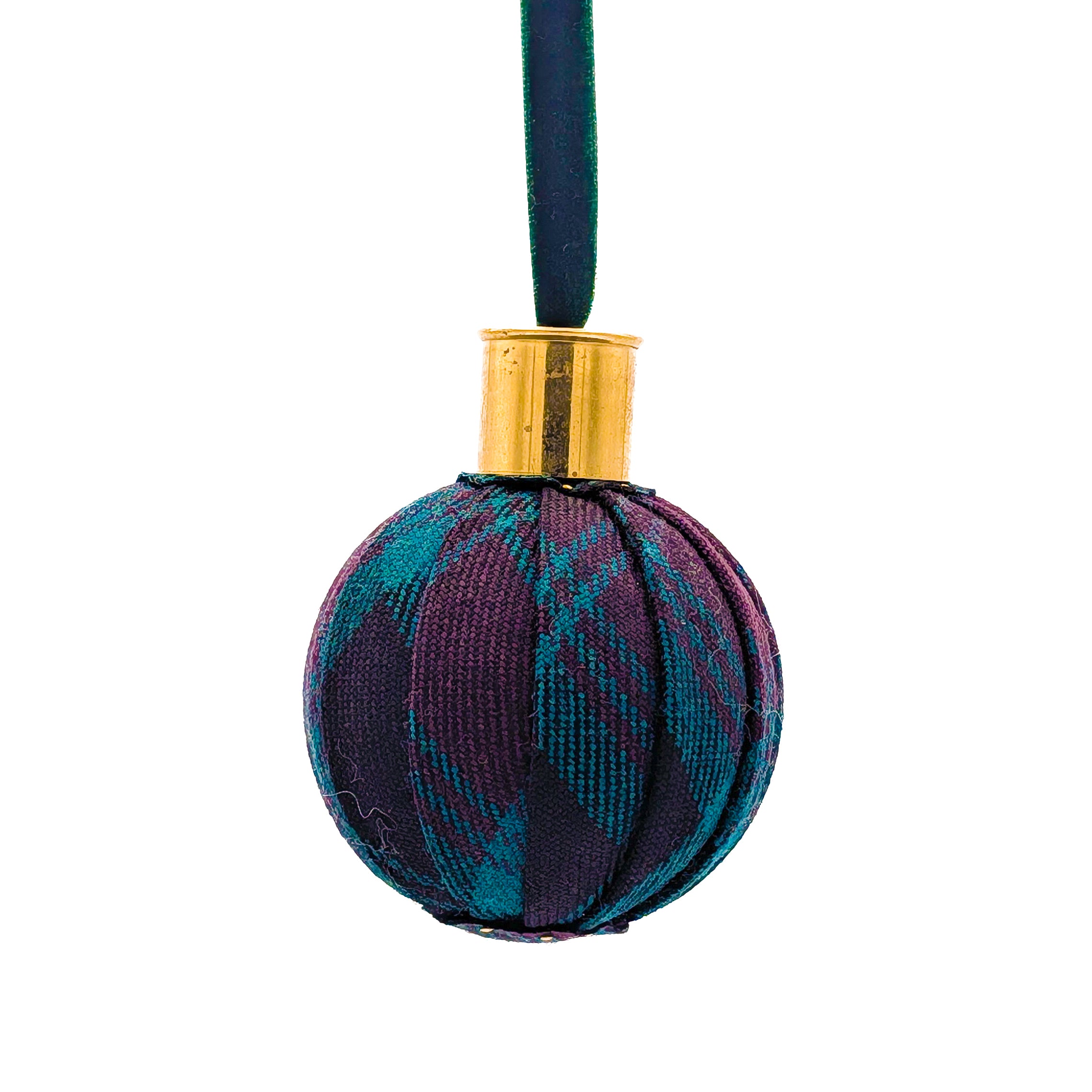 County Carlow Tartan Christmas Bauble