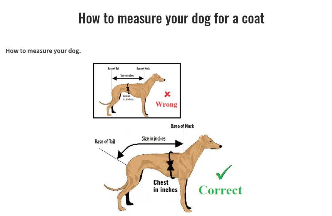 Jacket Kilted Dog Coat