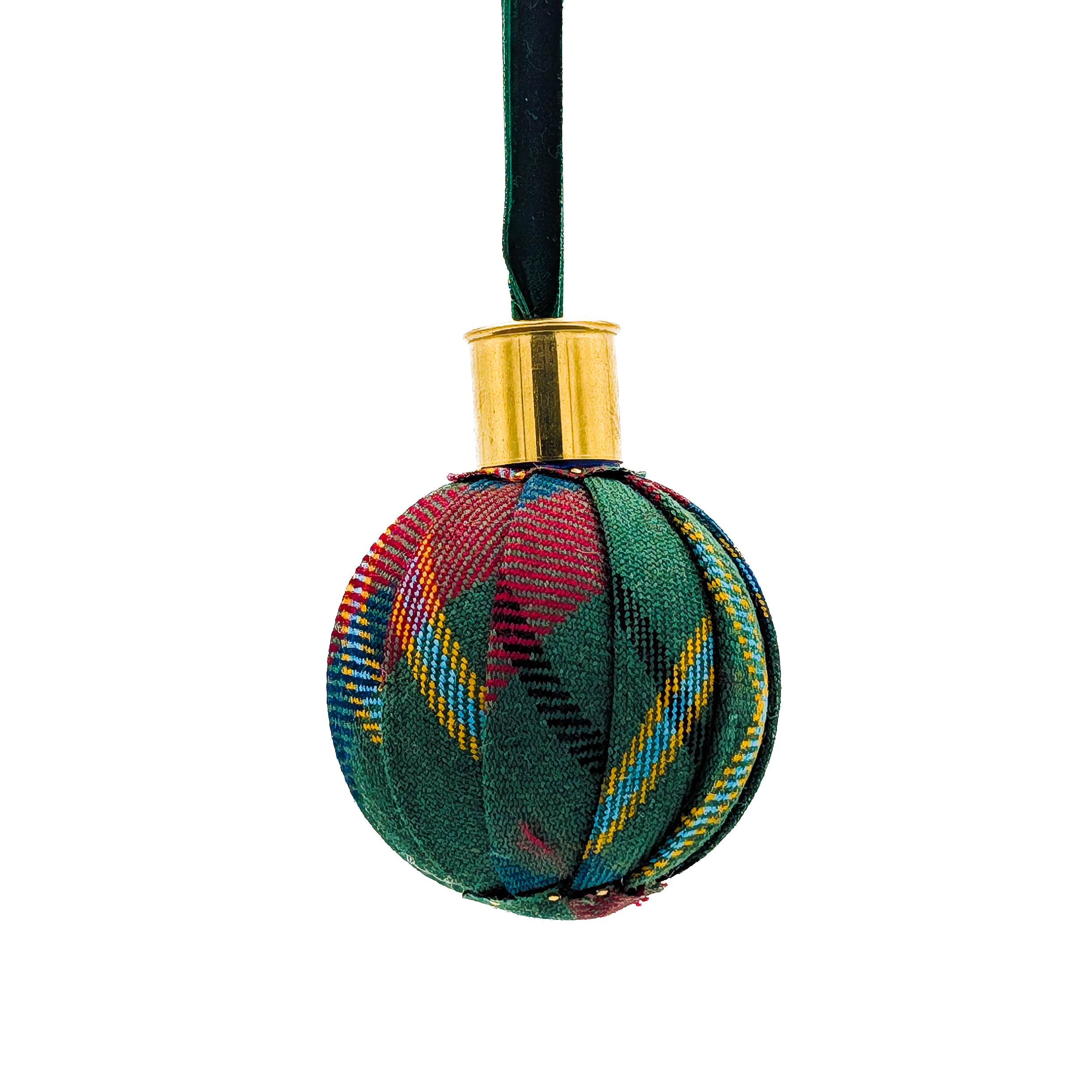 County Mayo Tartan Christmas Bauble