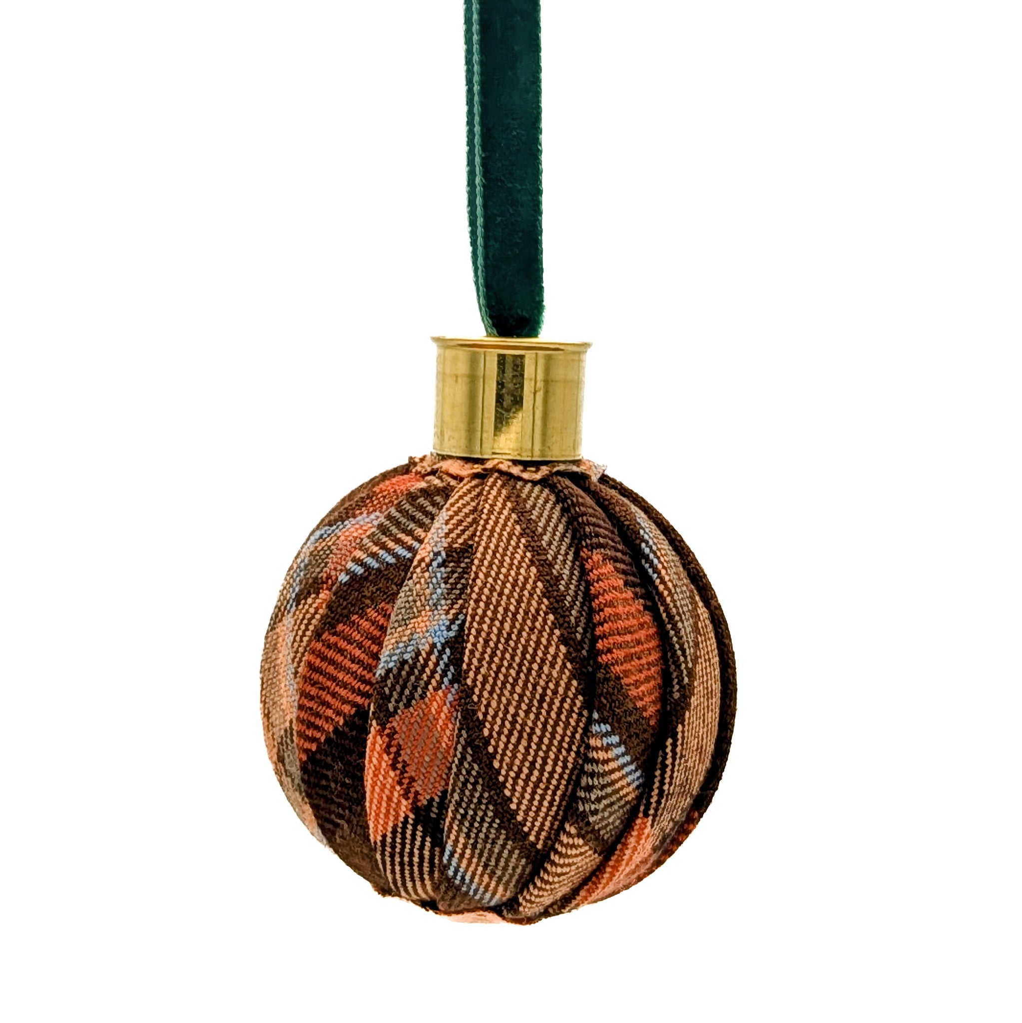County Down Tartan Christmas Bauble