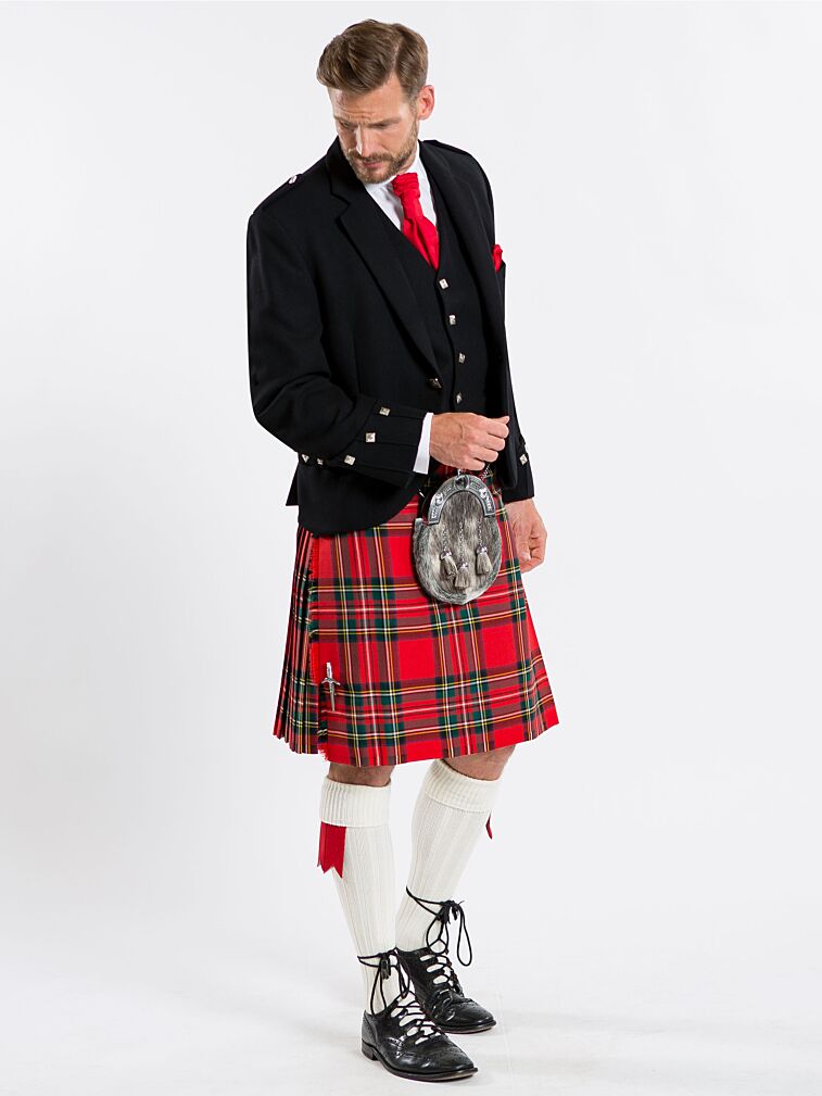 Royal Stewart Kilt Hire Package
