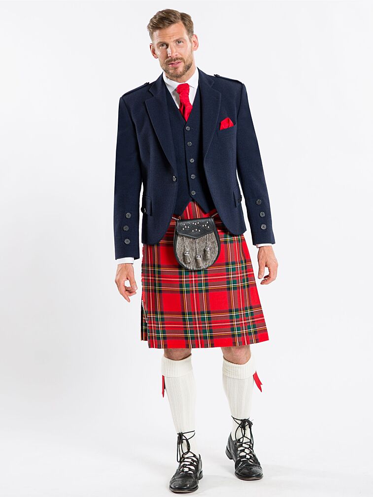 Royal Stewart Kilt Hire Package