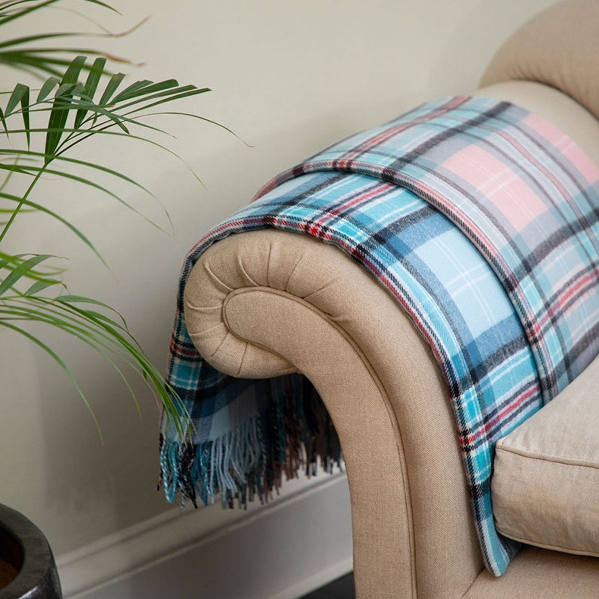 Diana, Princess of Wales Memorial Tartan Lambswool Blanket