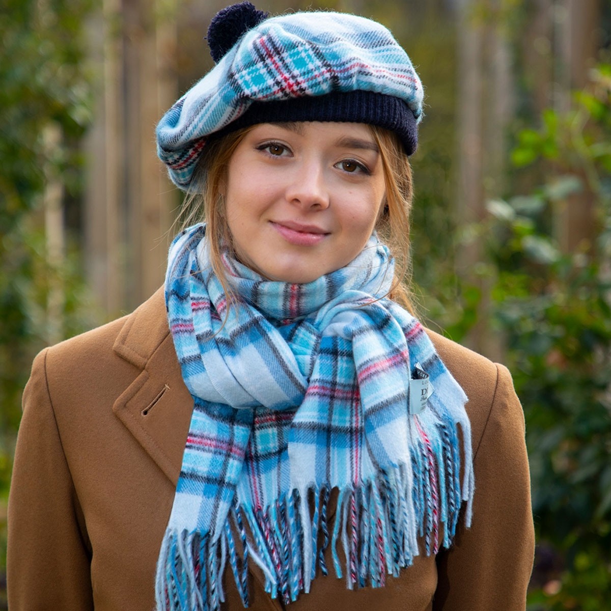 Diana, Princess of Wales Memorial Tartan Cashmere Scarf
