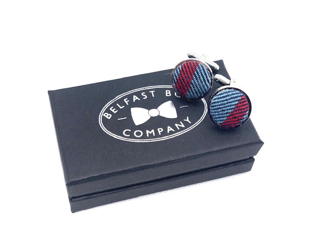 Help for Heroes Tartan Cufflinks