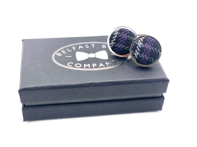 Mountains of Mourne Tartan Cufflinks