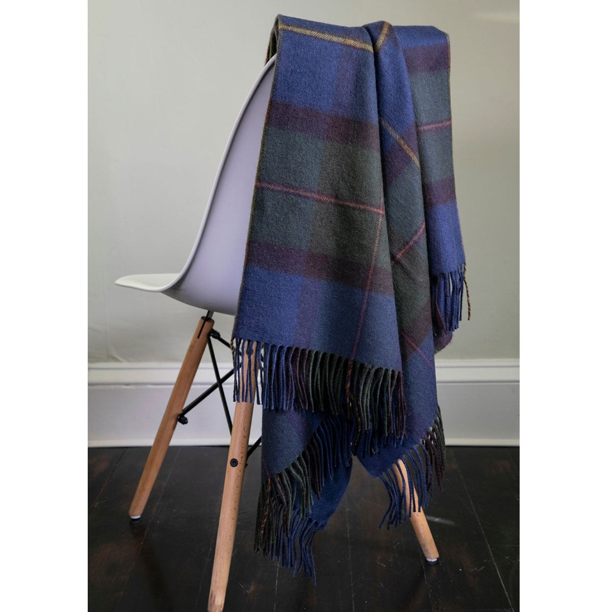 MacLeod of Harris Antique Tartan Lambswool Blanket
