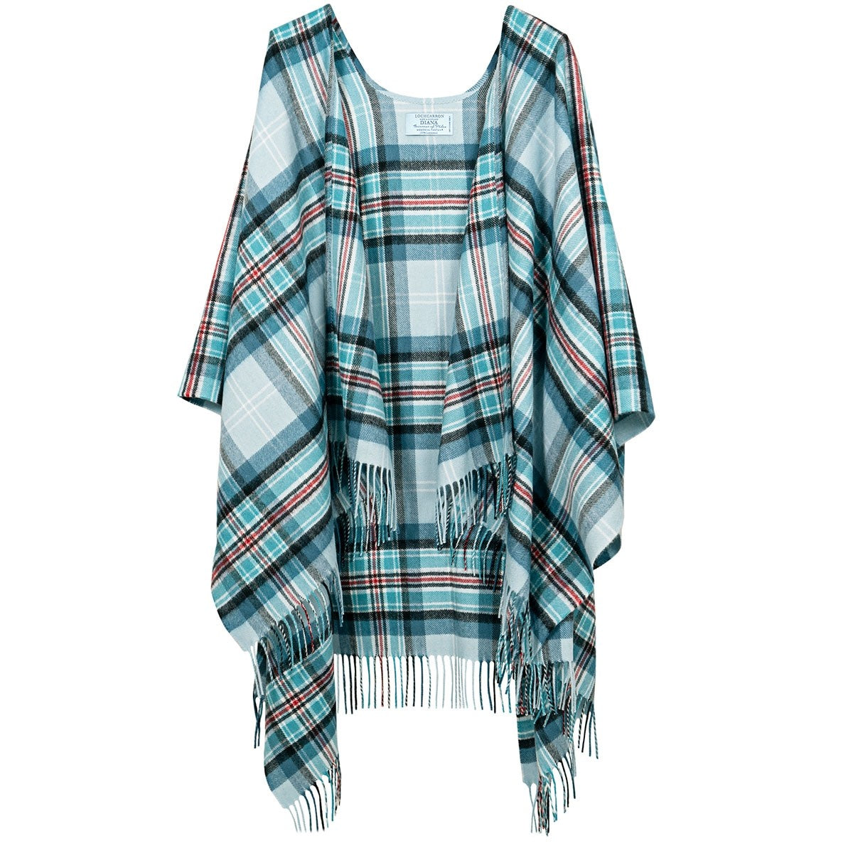 Diana, Princess of Wales Memorial Tartan Lambswool Long Serape