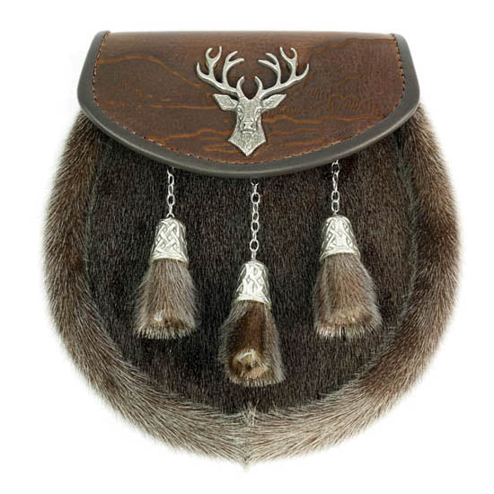 Saddlery Leather and Hide Sporran