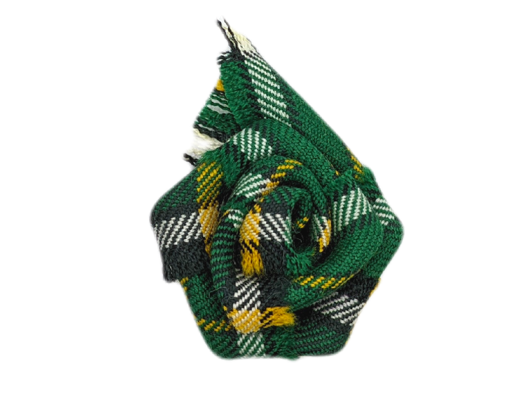 Irish National Tartan Rose Brooch