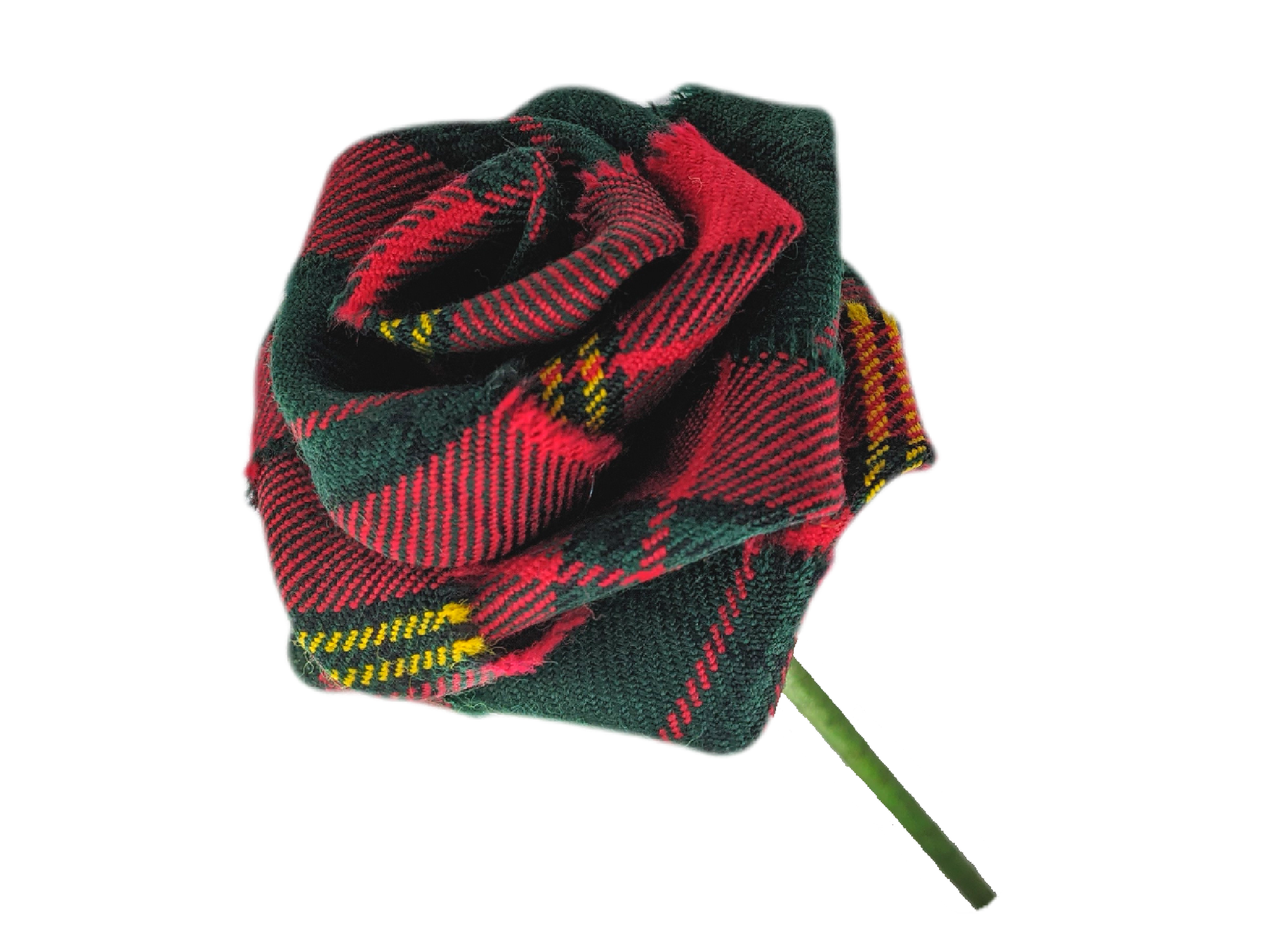 Ulster Red Tartan Rose