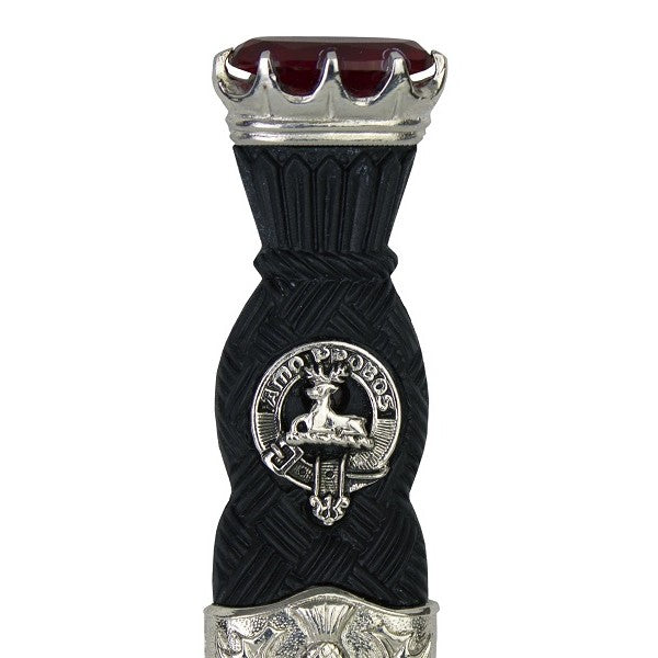 Clan Crest Sgian Dubh (Thistle) (PoS)
