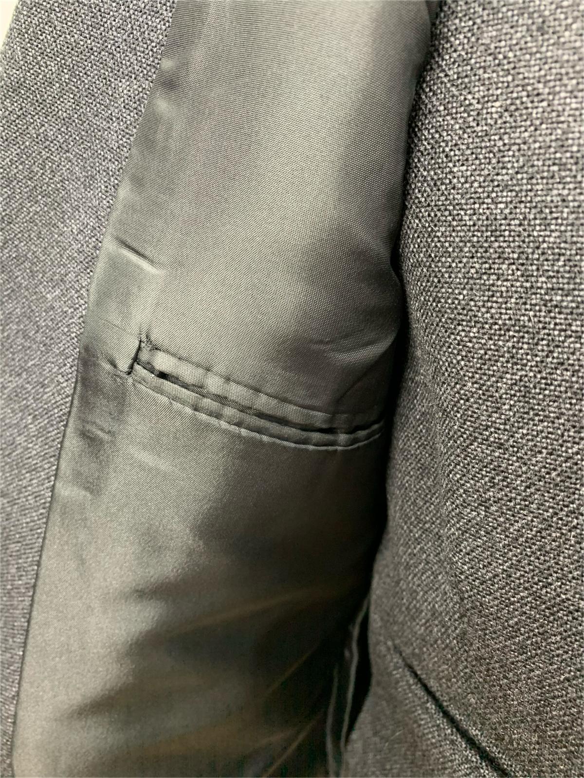 Charcoal Grey Tweed Jacket & Waistcoat