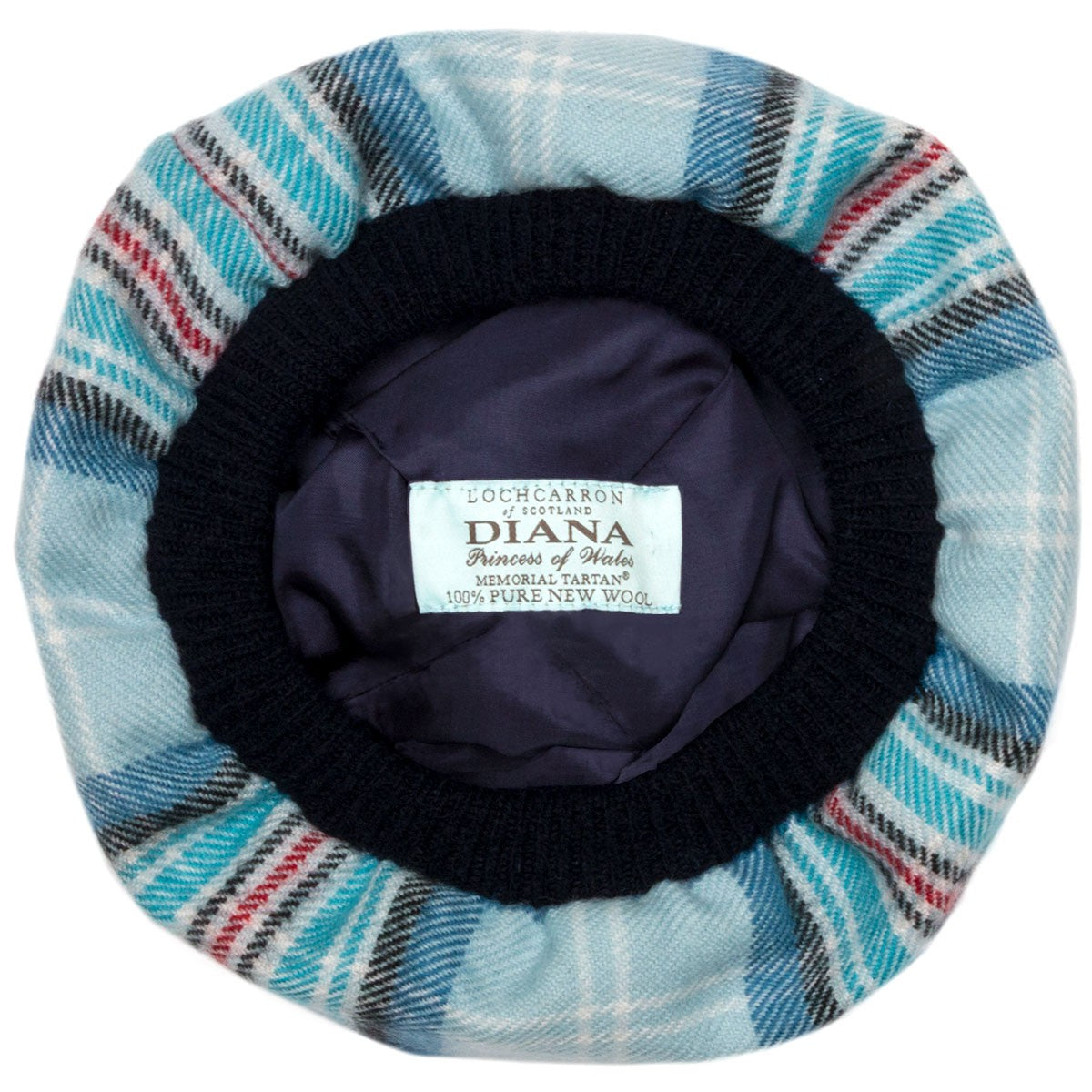 Diana, Princess of Wales Memorial Tartan Brushed Wool Tam