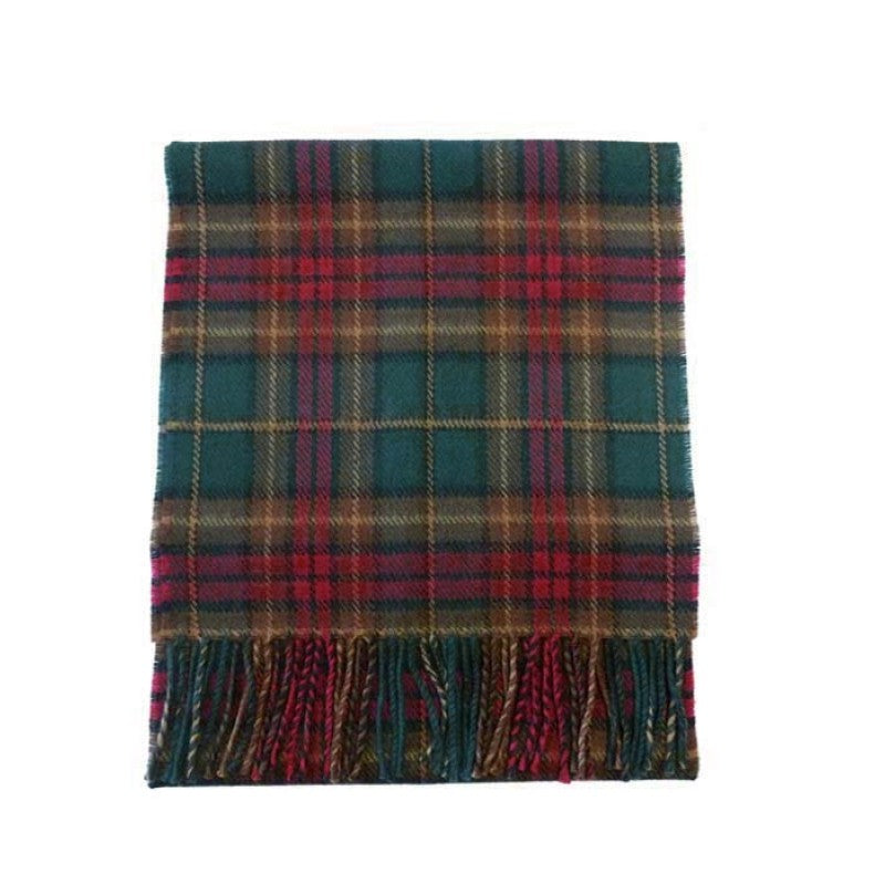 County Cavan Tartan Lambswool Scarf