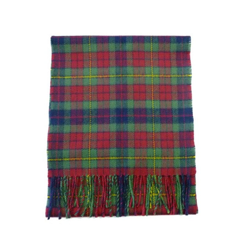 County Clare Tartan Lambswool Scarf