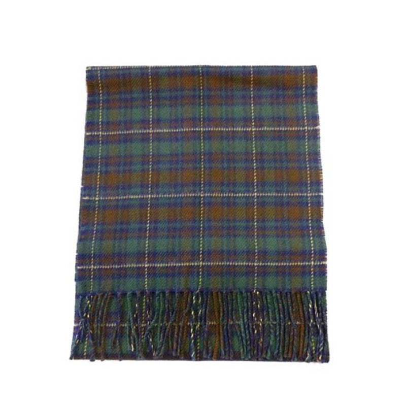 County Kerry Tartan Lambswool Scarf