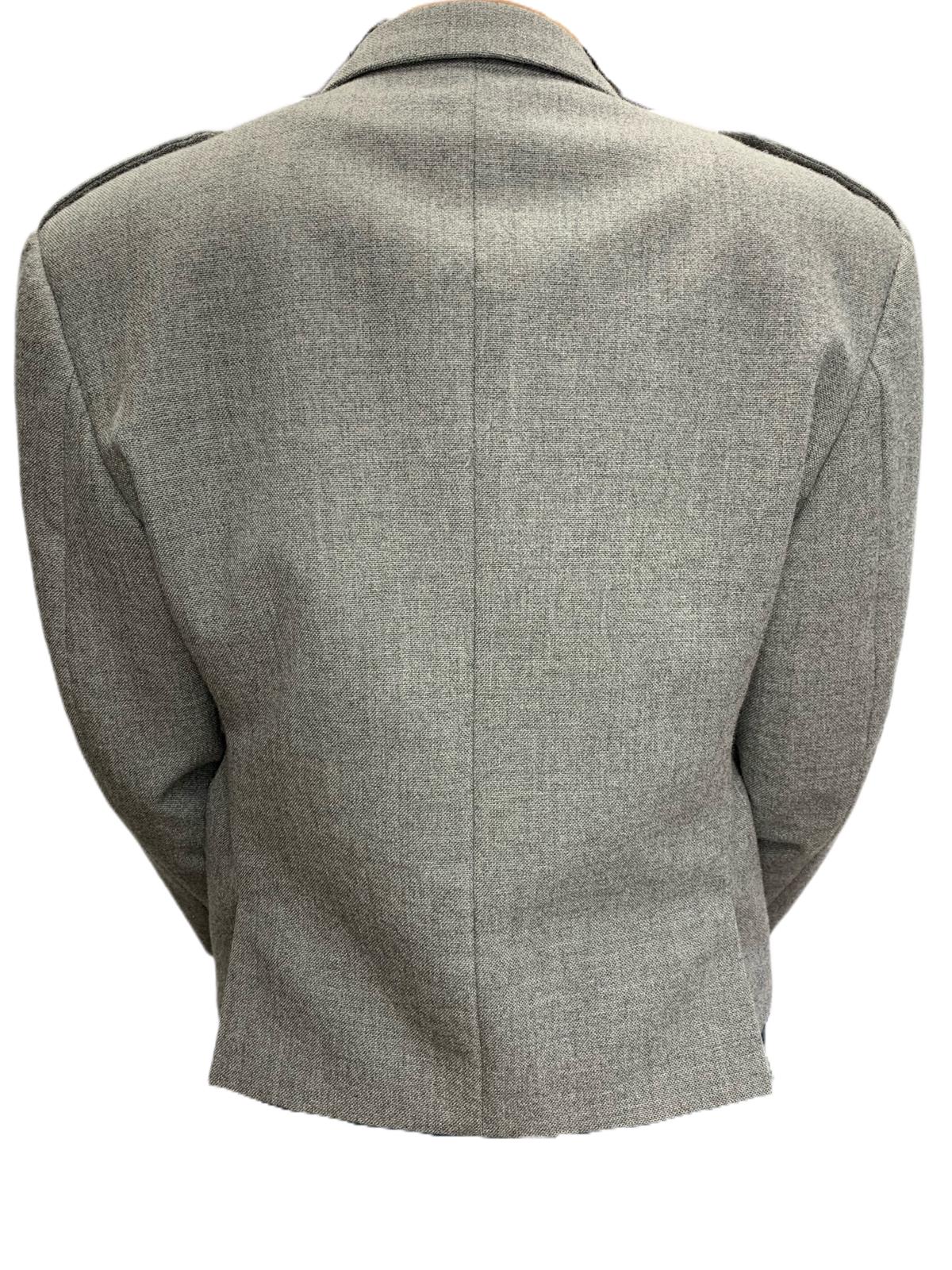 Light Grey Tweed Jacket & Waistcoat