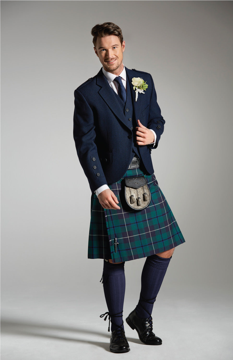 Modern Douglas Kilt Hire Package