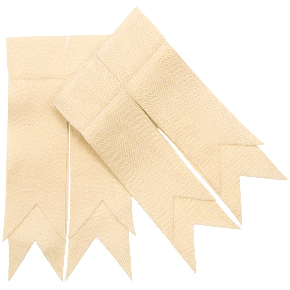 Off White Kilt Flashes