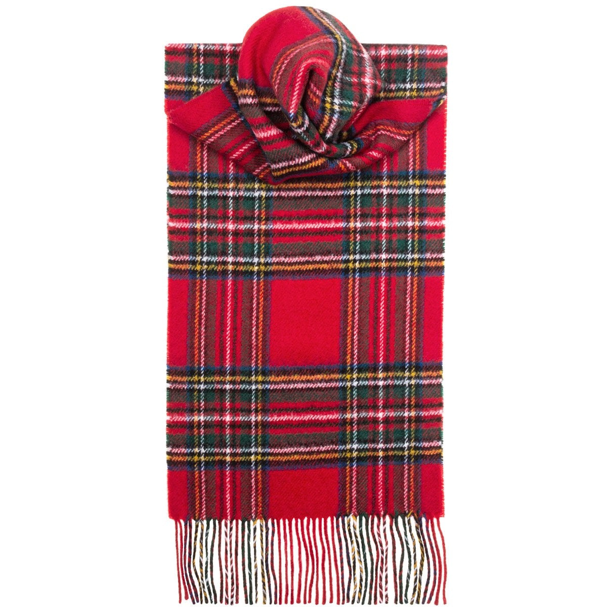 Royal Stewart Modern Tartan Lambswool Scarf