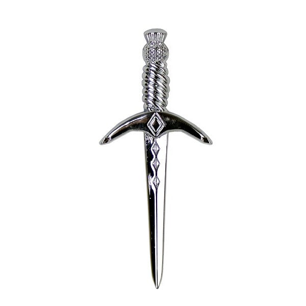 Sword Kilt Pin (Chrome)