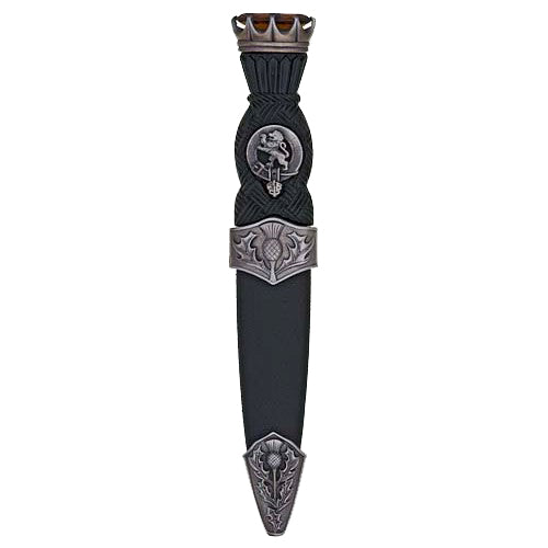 Thistle Clan Crest Sgian Dubh (Antique)