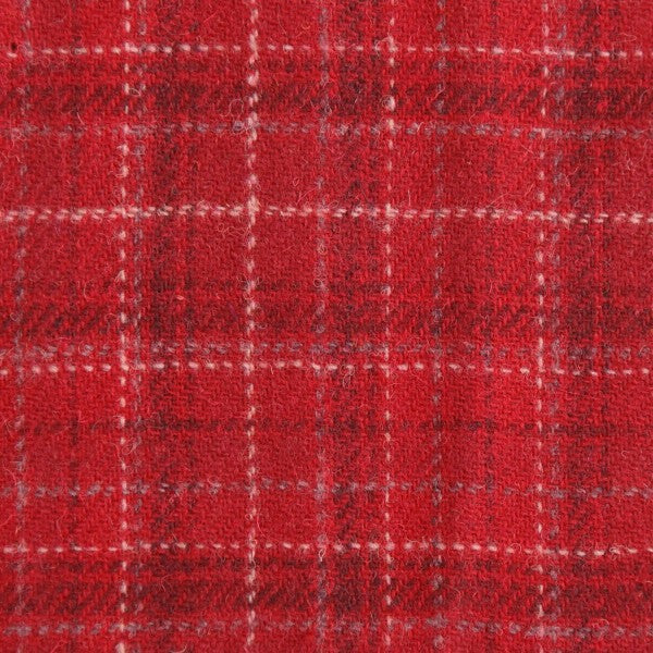 Harris Tweed in Red Check