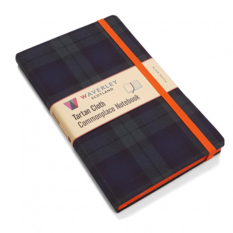 Black Watch Tartan Large Notebook (Hardback)