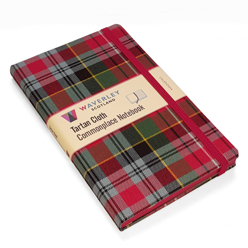 Caledonia Tartan Large Notebook (Hardback)