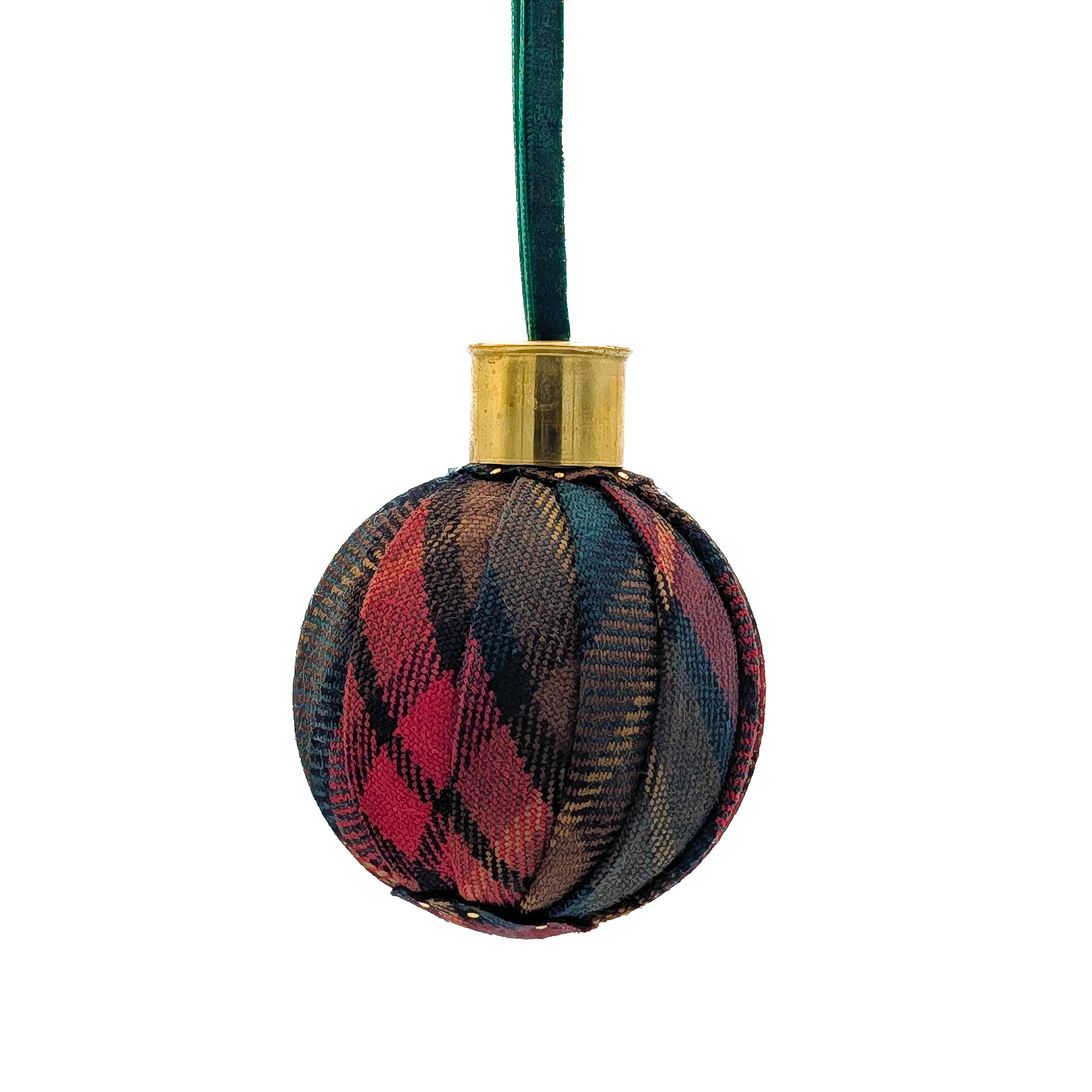 County Cavan Tartan Christmas Bauble