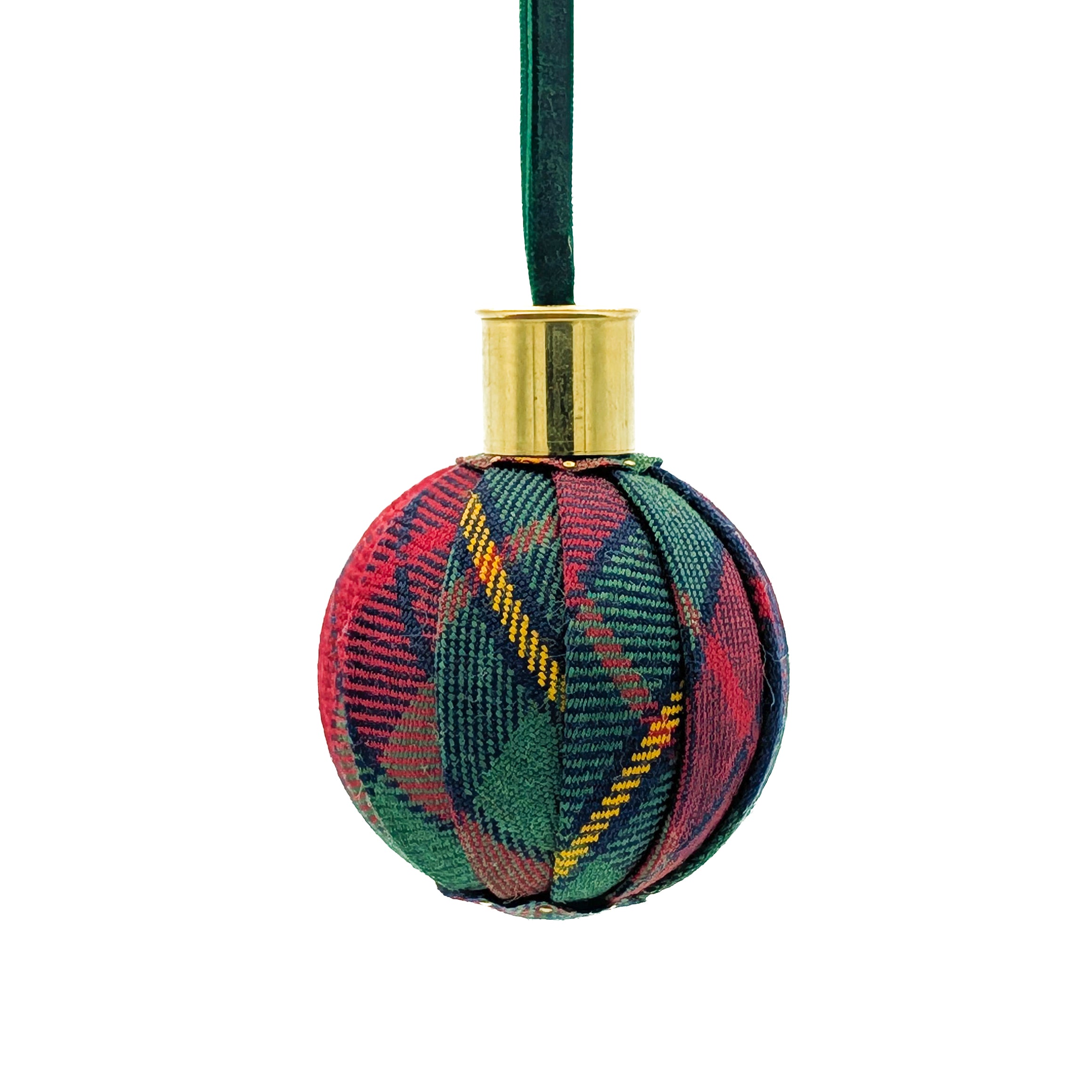 County Clare Tartan Christmas Bauble