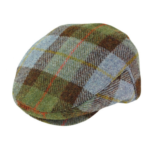 Harris Tweed County Flat Cap