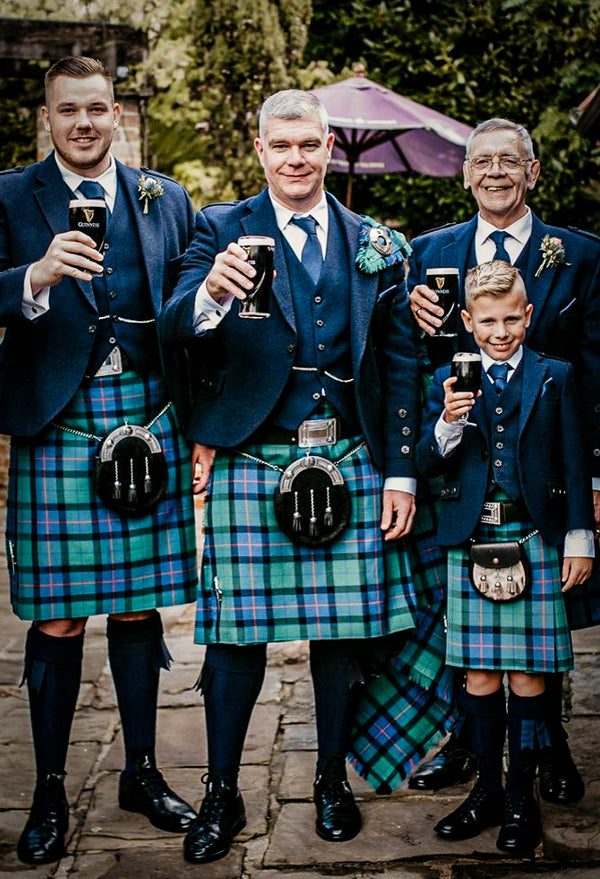 Irish wedding kilt suit best sale