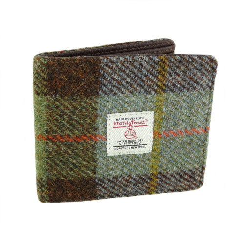 Harris Tweed Wallet in MacLeod Tartan