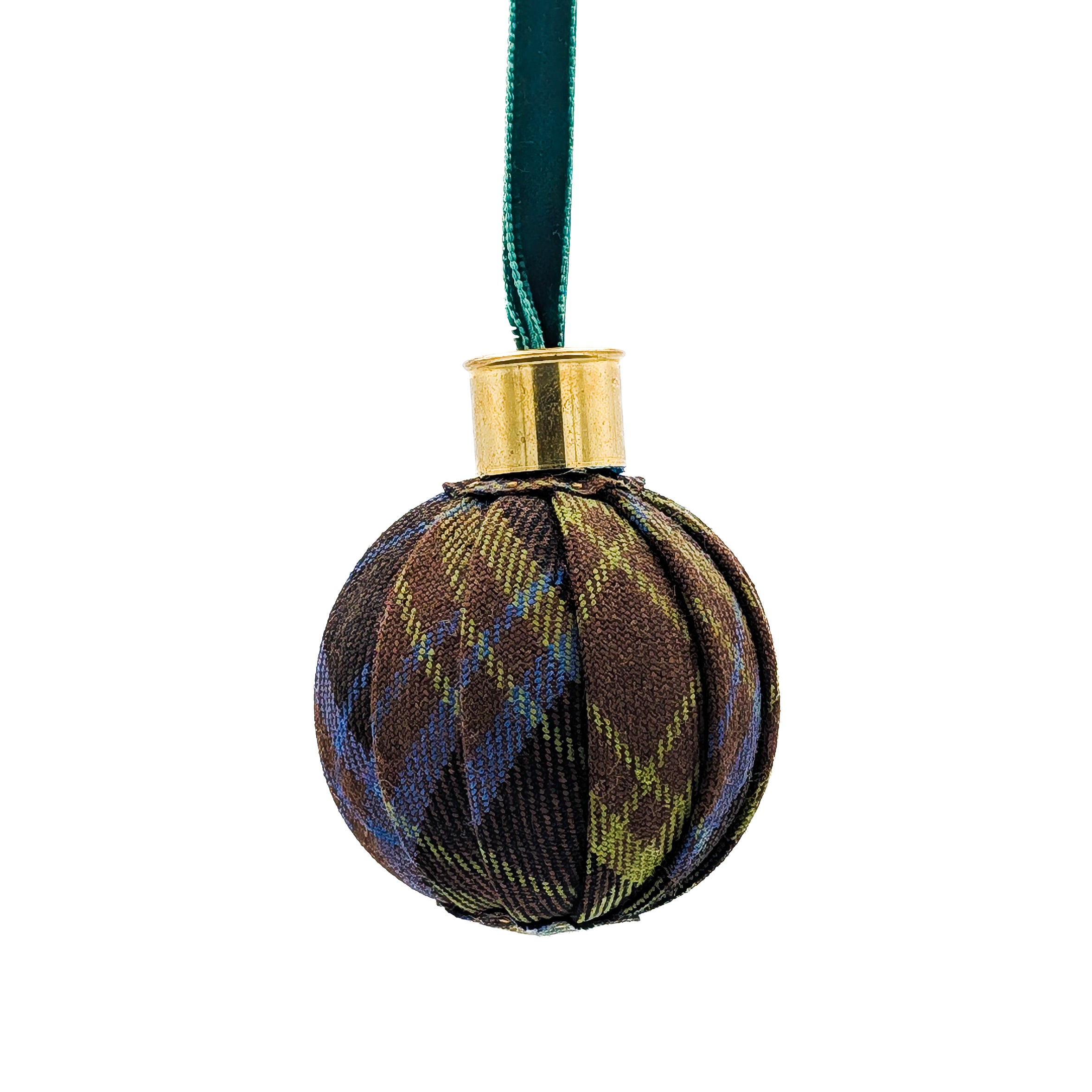County Laois Tartan Christmas Bauble