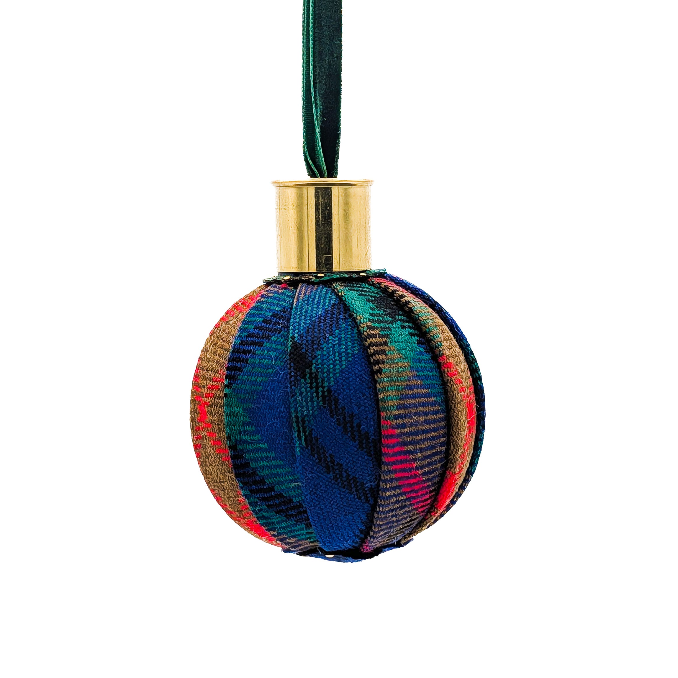 County Longford Tartan Christmas Bauble