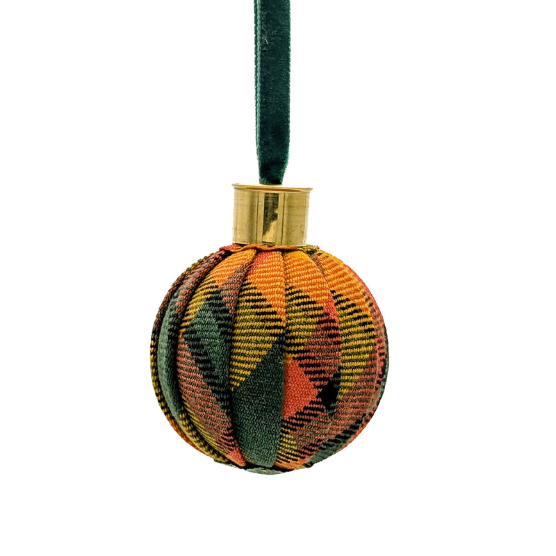 County Londonderry Tartan Christmas Bauble