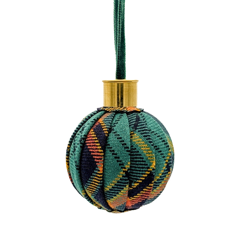 County Antrim Tartan Christmas Bauble