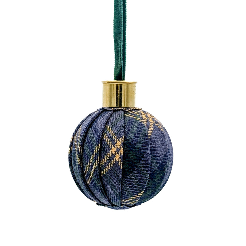 County Fermanagh Tartan Christmas Bauble