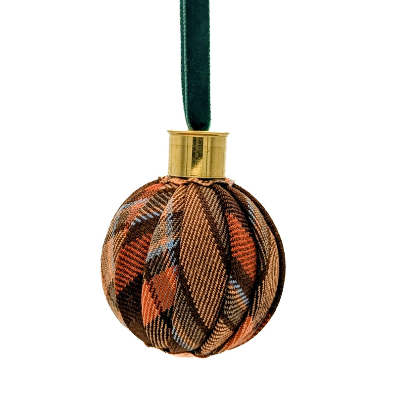 County Down Tartan Christmas Bauble