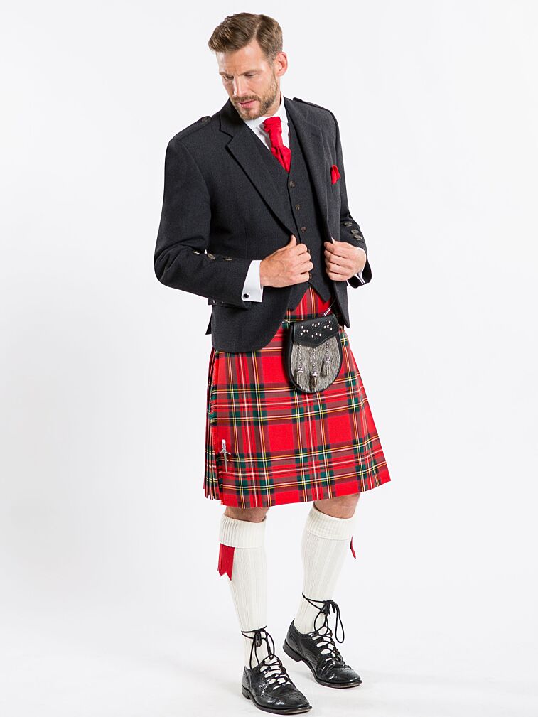 Royal Stewart Kilt Hire Package