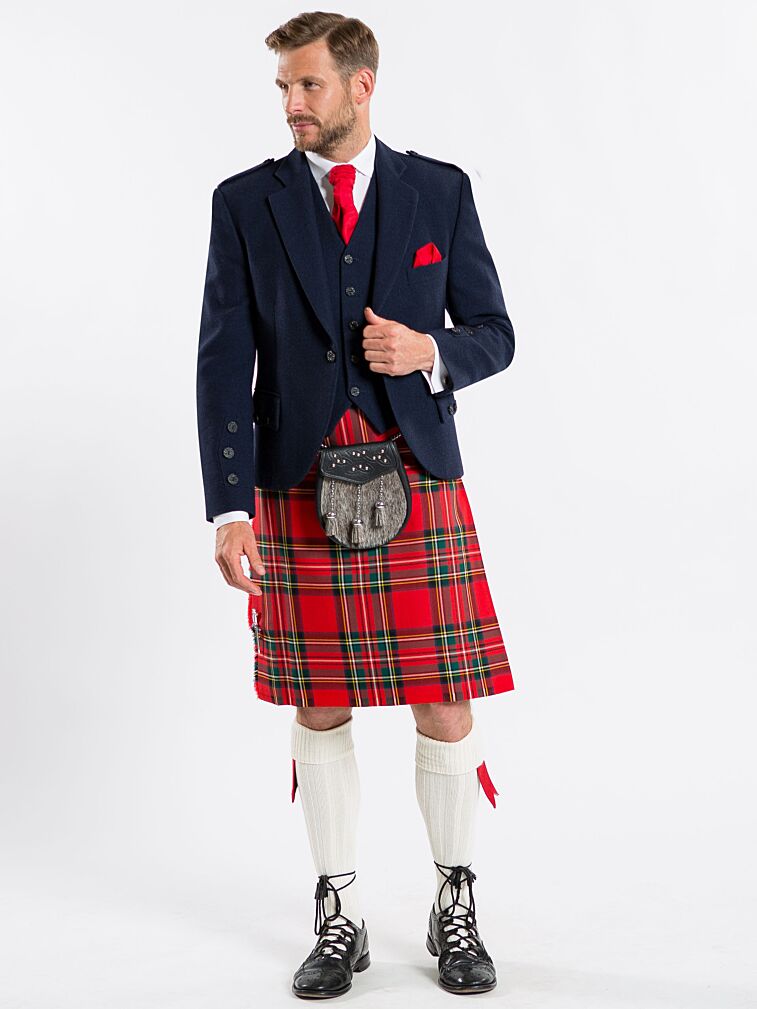 Royal Stewart Kilt Hire Package