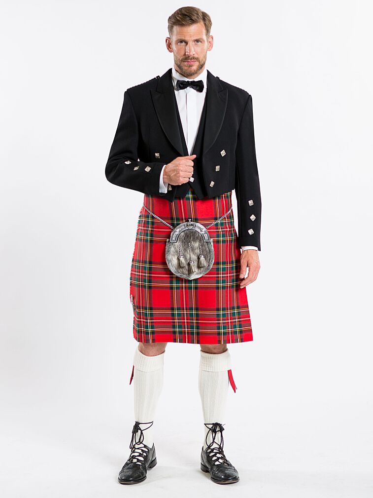 Royal Stewart Kilt Hire Package