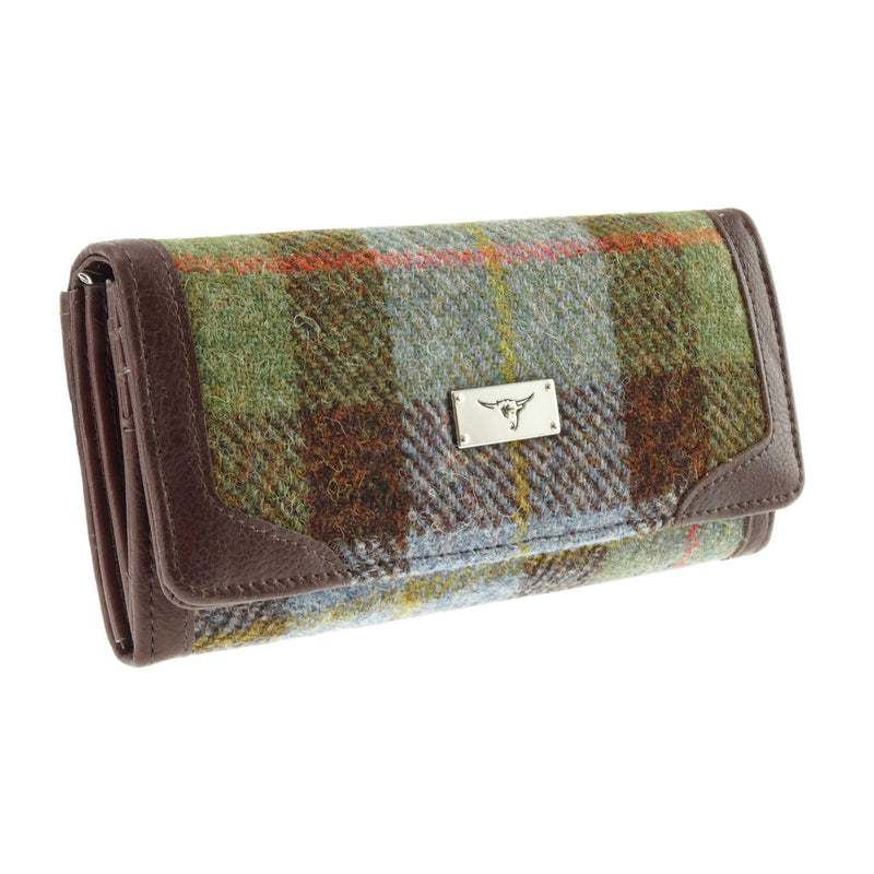 MacLeod Tartan Harris Tweed Long Purse