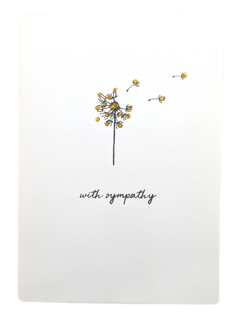 With Sympathy Card