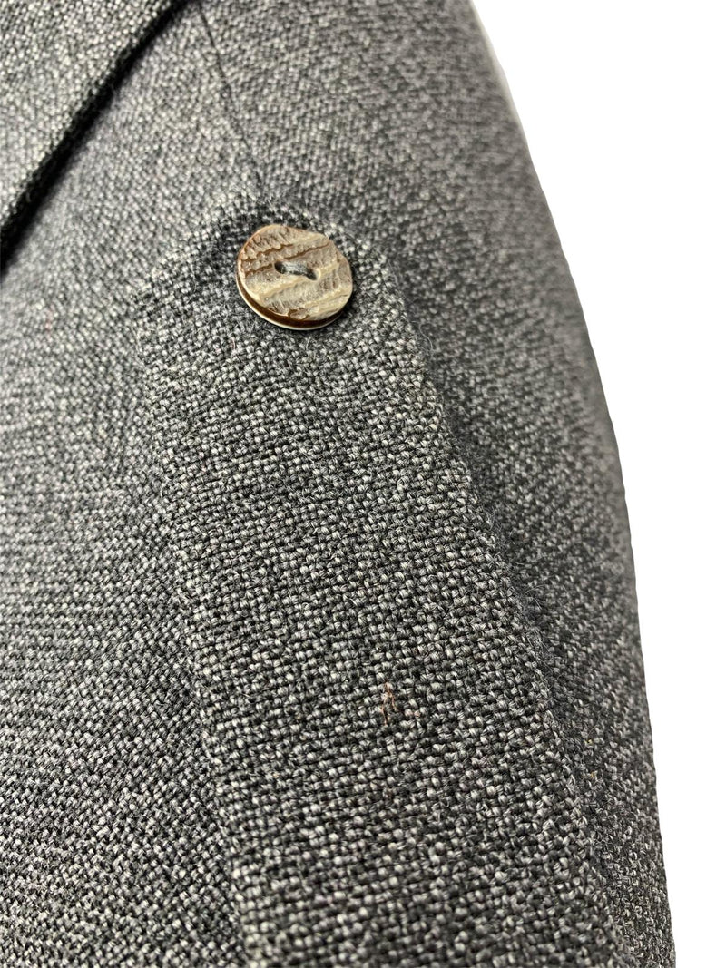 Charcoal Grey Tweed Jacket & Waistcoat