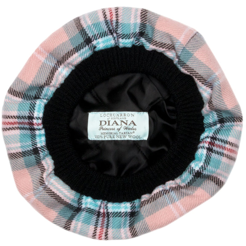 Diana, Princess of Wales Memorial Rose Tartan Brushed Wool Tam