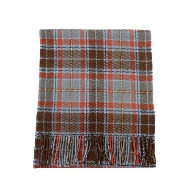 County Leitrim Tartan Lambswool Scarf